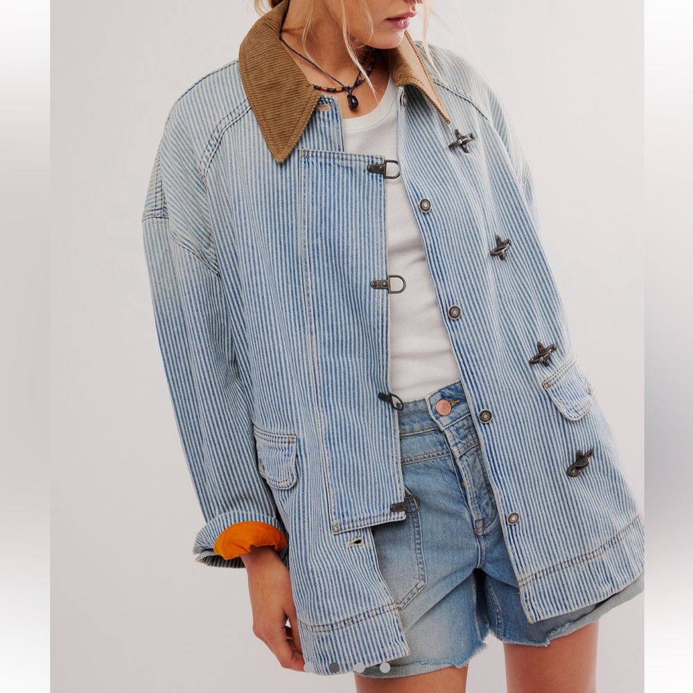 We The Free Denim Barn Coat